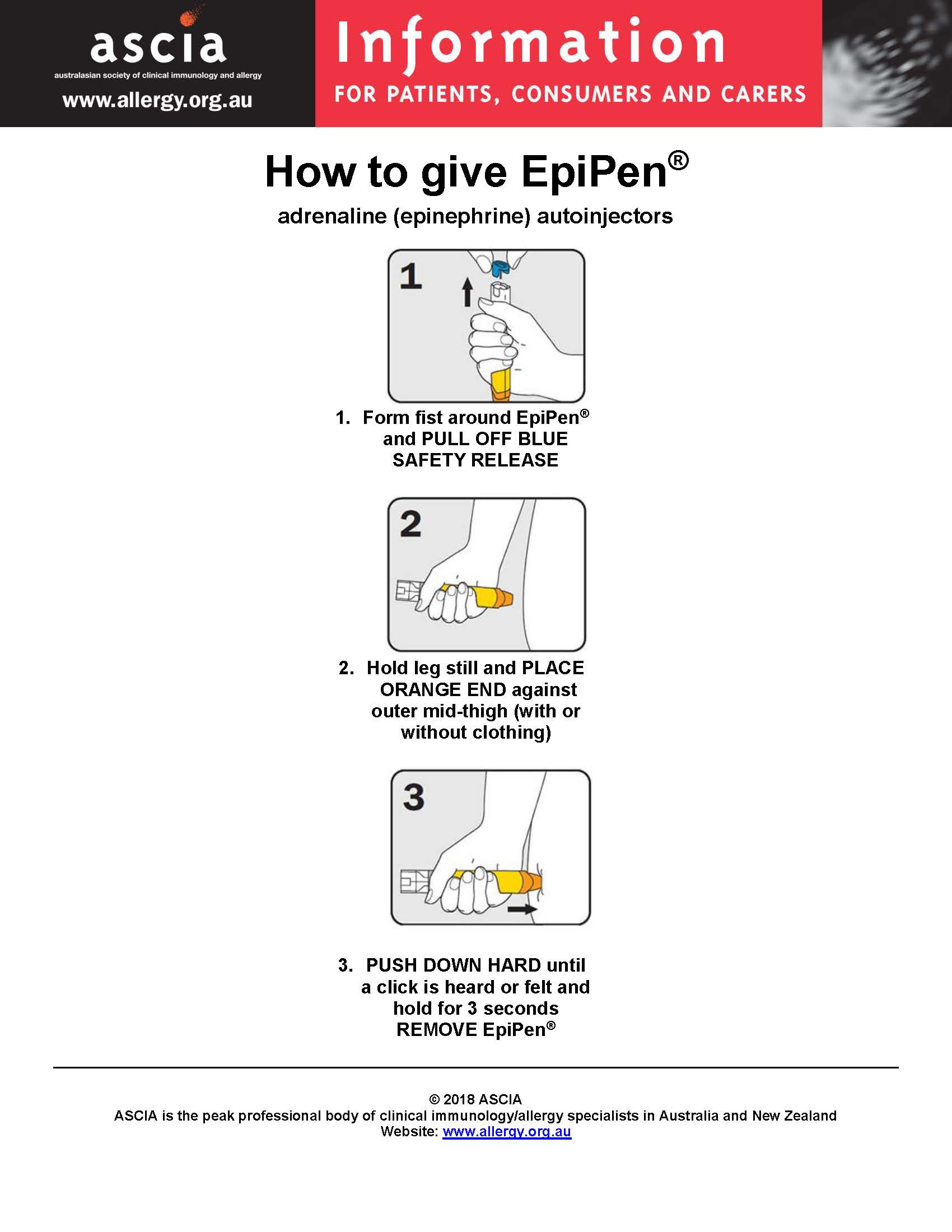 how to administer EopPen